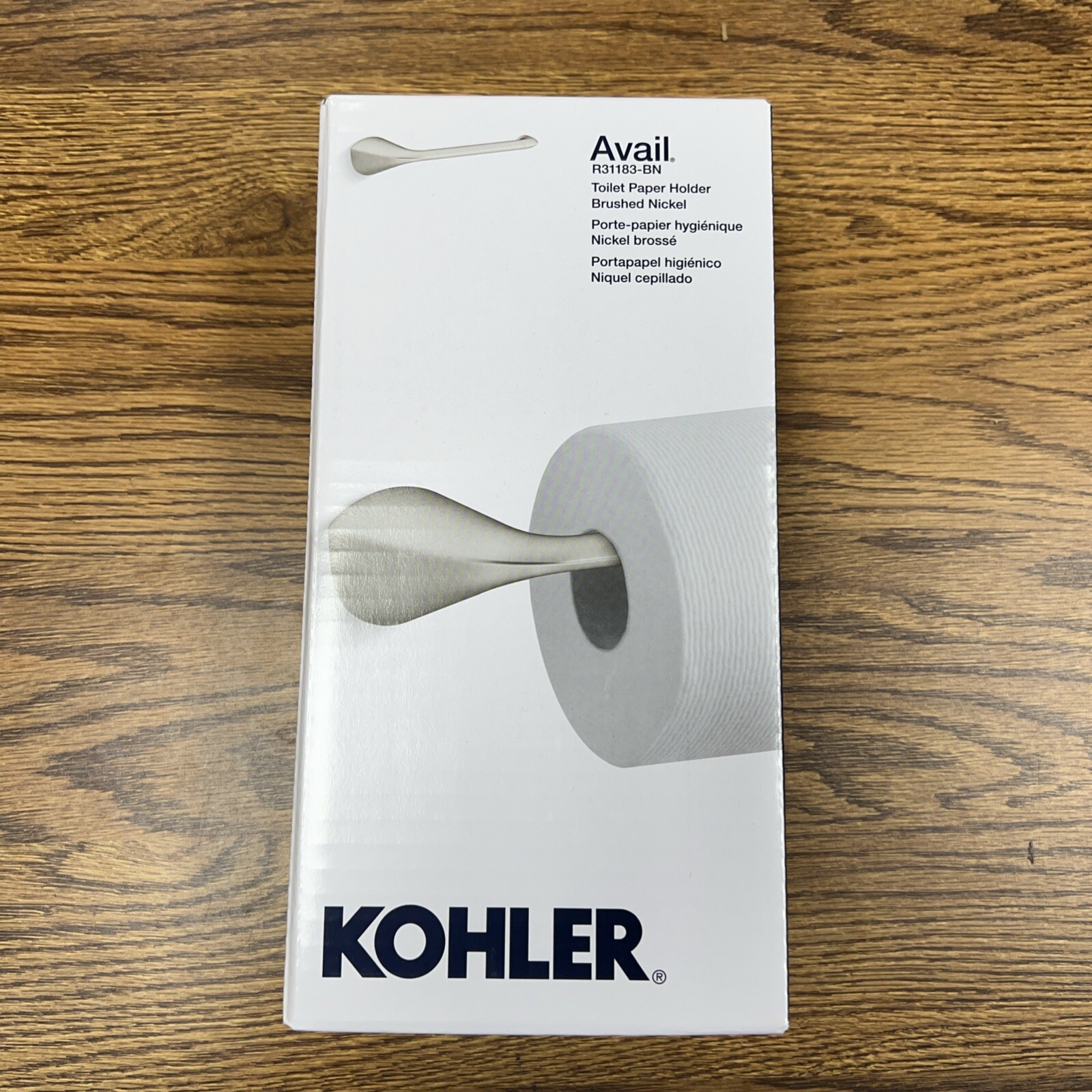 Kohler Avail Toilet Paper Holder K-R31183-BN Brushed Nickel