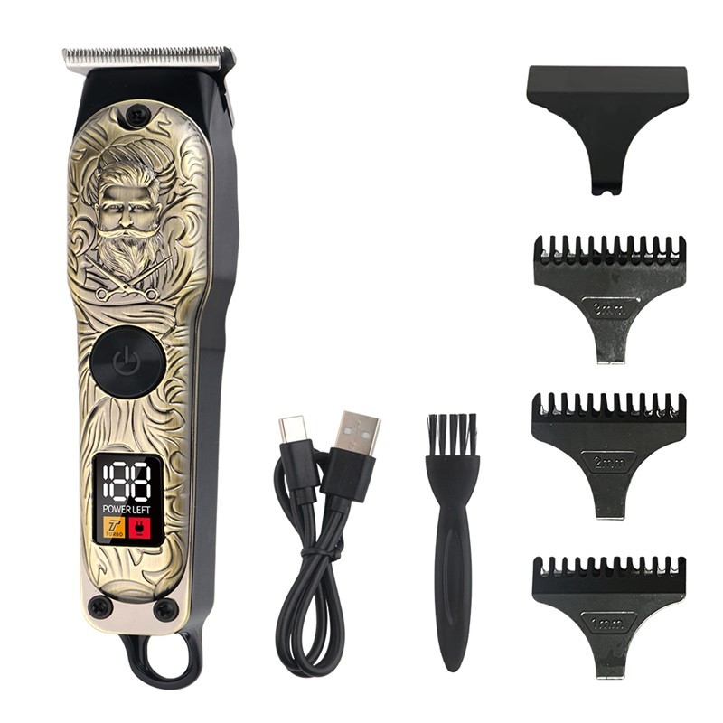 Electric Men's Hair Trimmer Professional Hair Clipper for Men's Household Use
