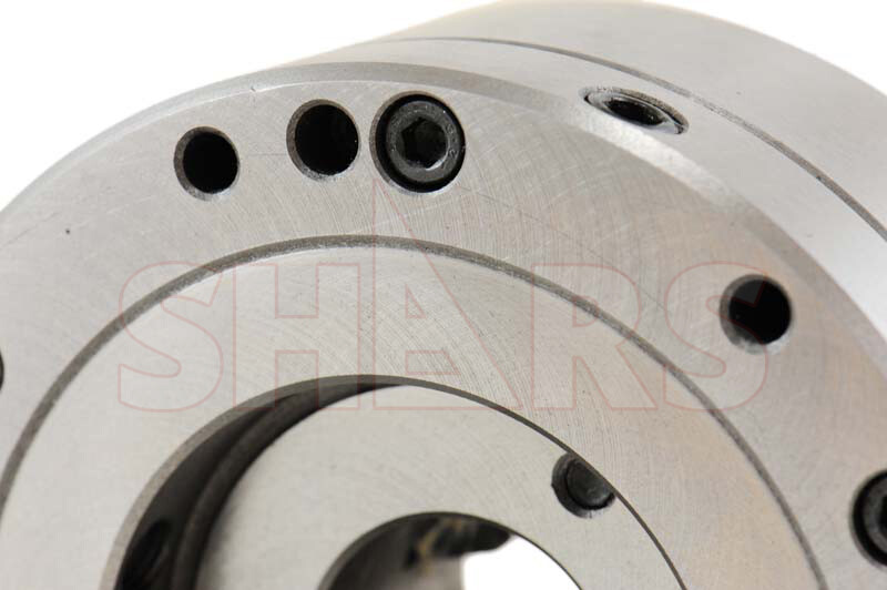 8" 3 Jaw Adjustable Self Centering Lathe Chuck + .0005" TIR Certificate NEW XL[