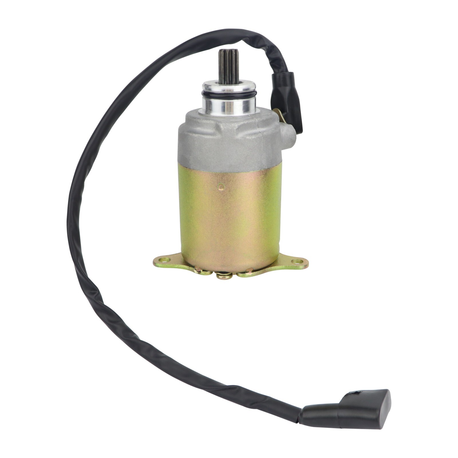 New Starter Motor Replacement for GY6 150cc Scooter with Solenoid Relay