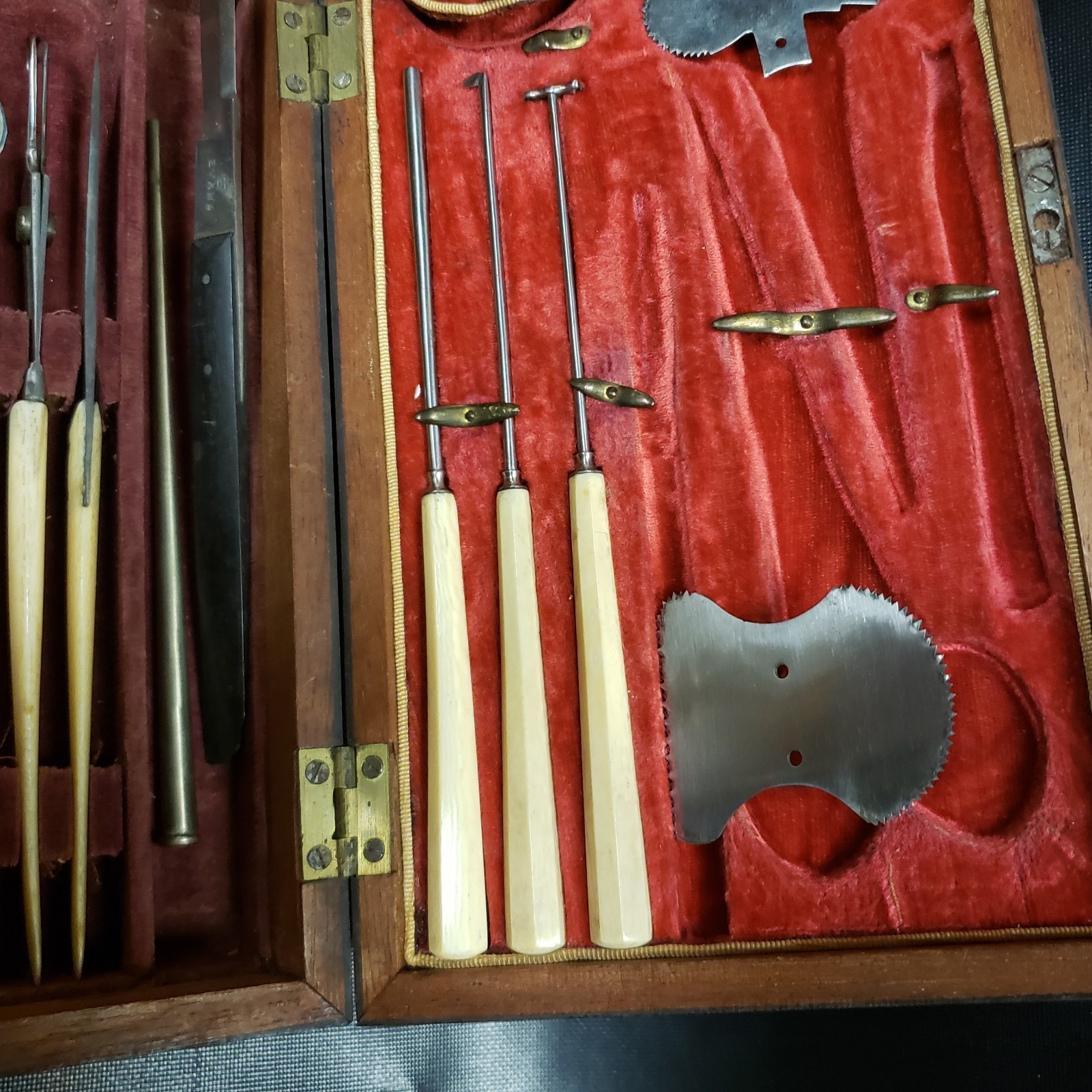 CIVIL WAR SURGICAL KIT ROSE & SELLERS NEW YORK 1822 to 1845 SURGEON INSTRUMENTS