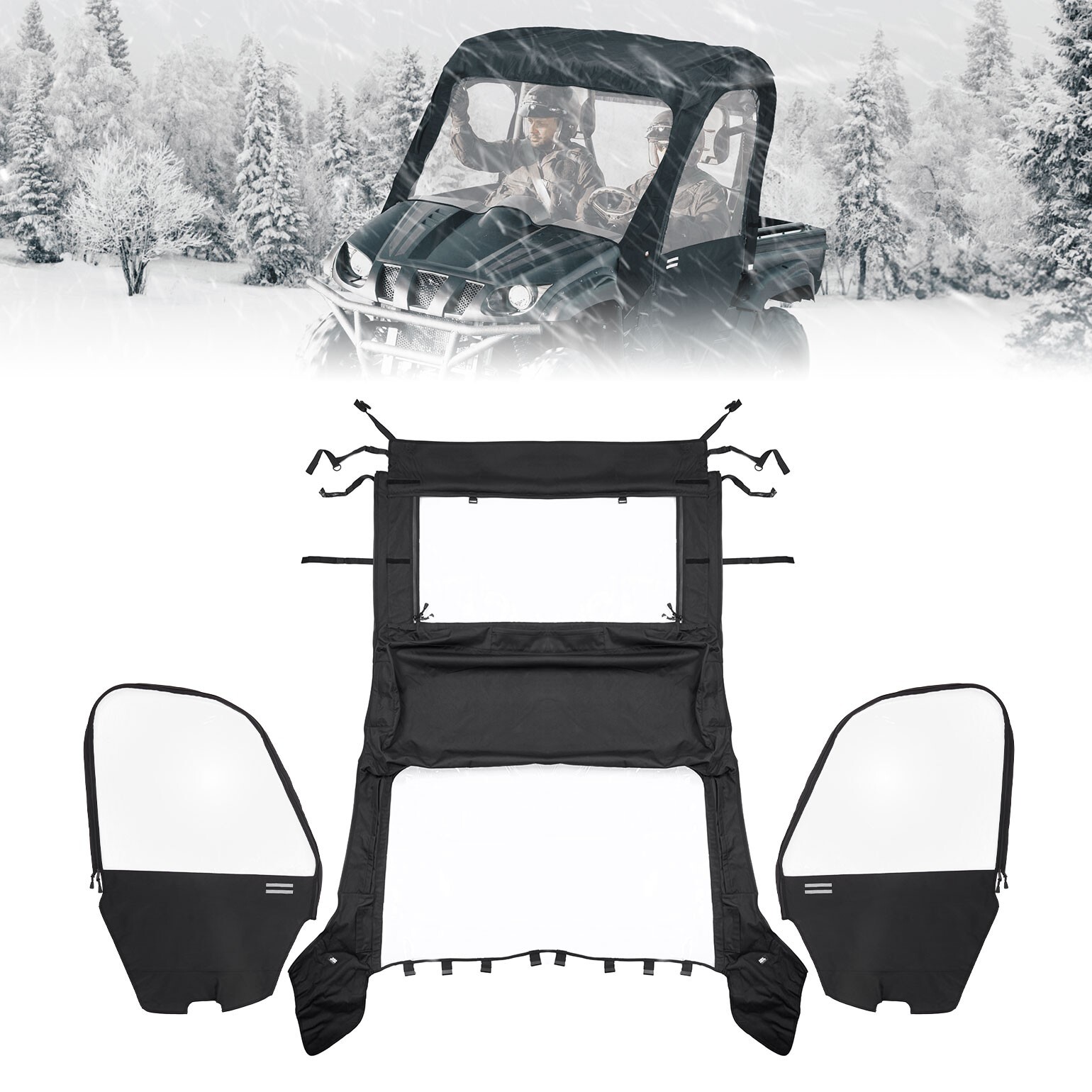 Cab Enclosure Upper Door for Yamaha Rhino (with half doors)450 660 700 2004-13