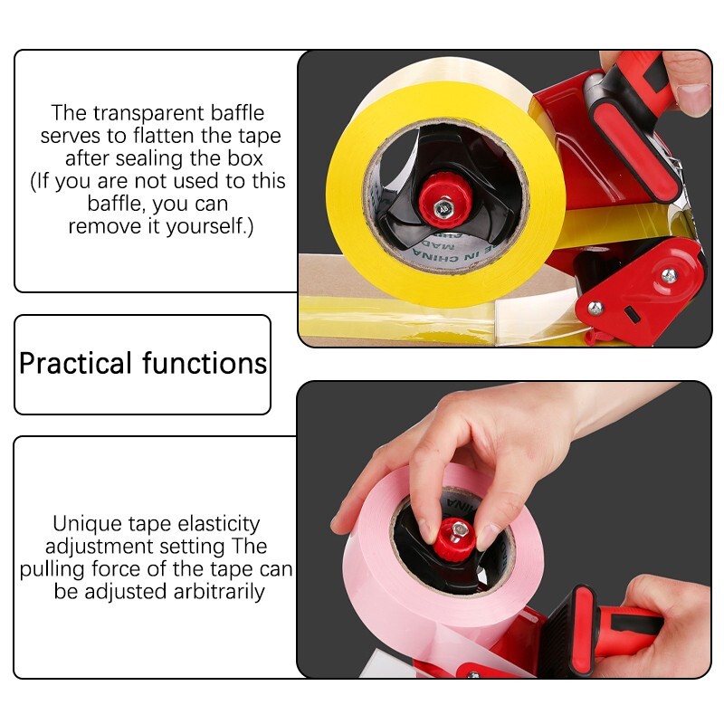 Packing tape dispenser gun 3 inches, used for transportation, carton sealing