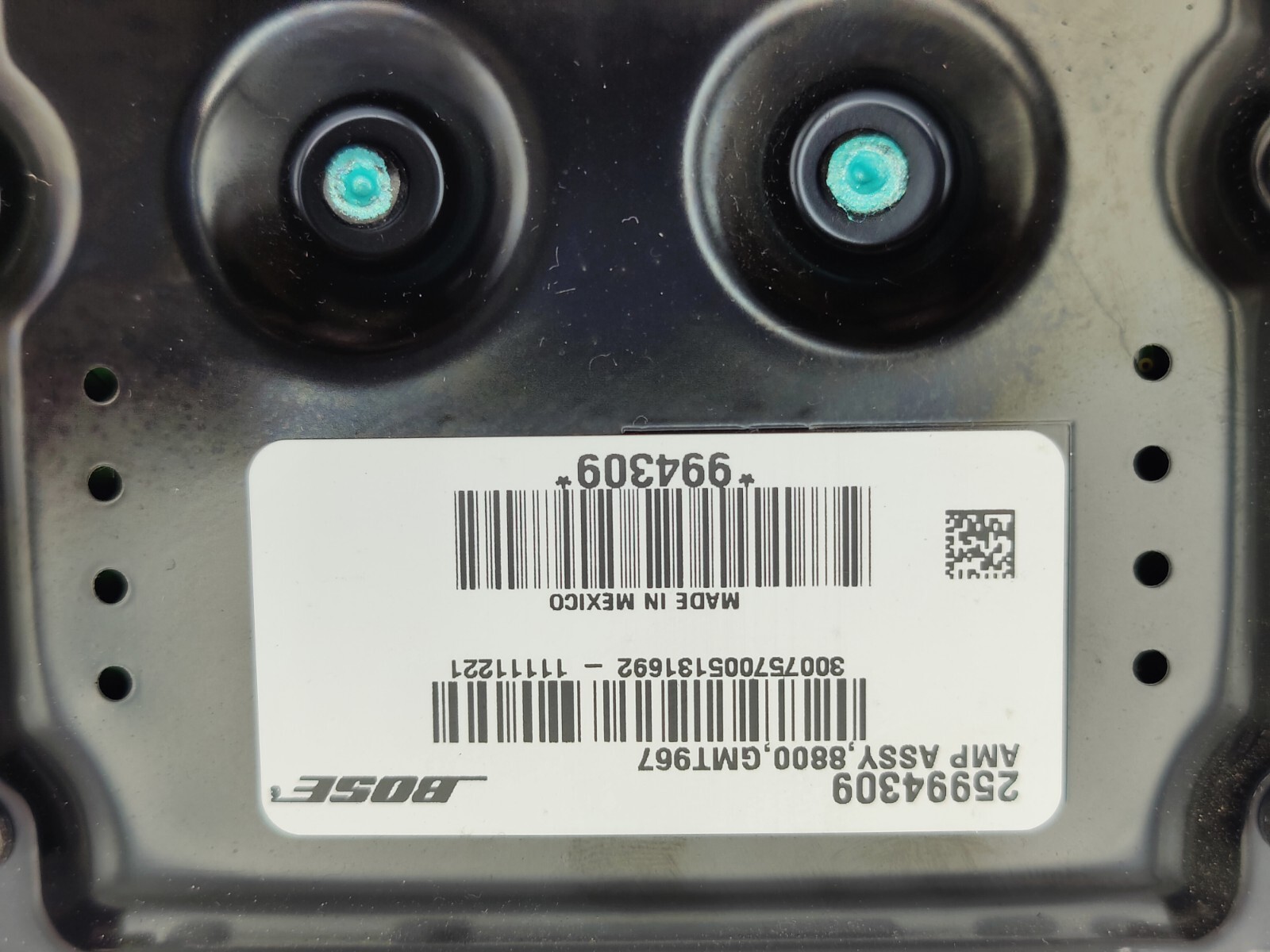 25994309 10-17 Buick Enclave Bose Radio Stereo Audio Amplifier Amp