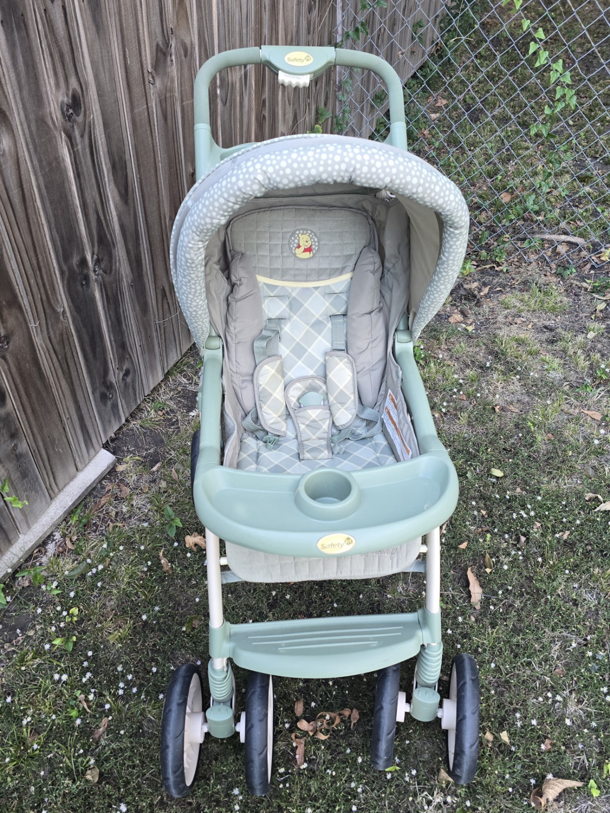 Winnie The Pooh Stroller Vintage Safety 1st y2k