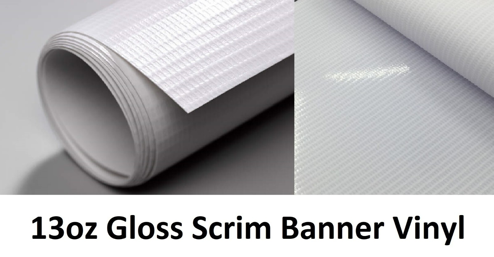 13oz Gloss Scrim Banner PVC Vinyl 20" in x 150' feet (Roland BN20)