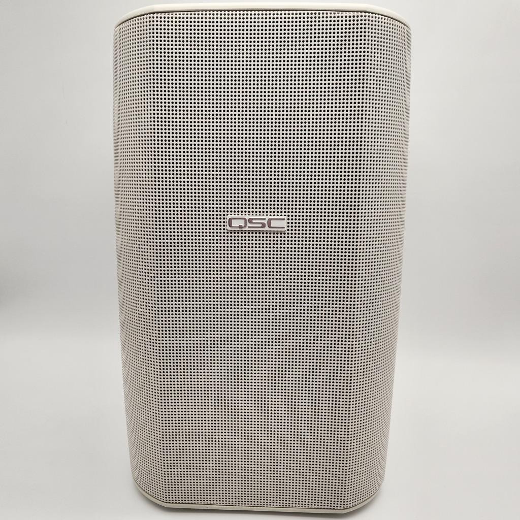 QSC AD-S82H 8" 400W Two-Way Multi-Use Loudspeaker White OPEN PACKAGE