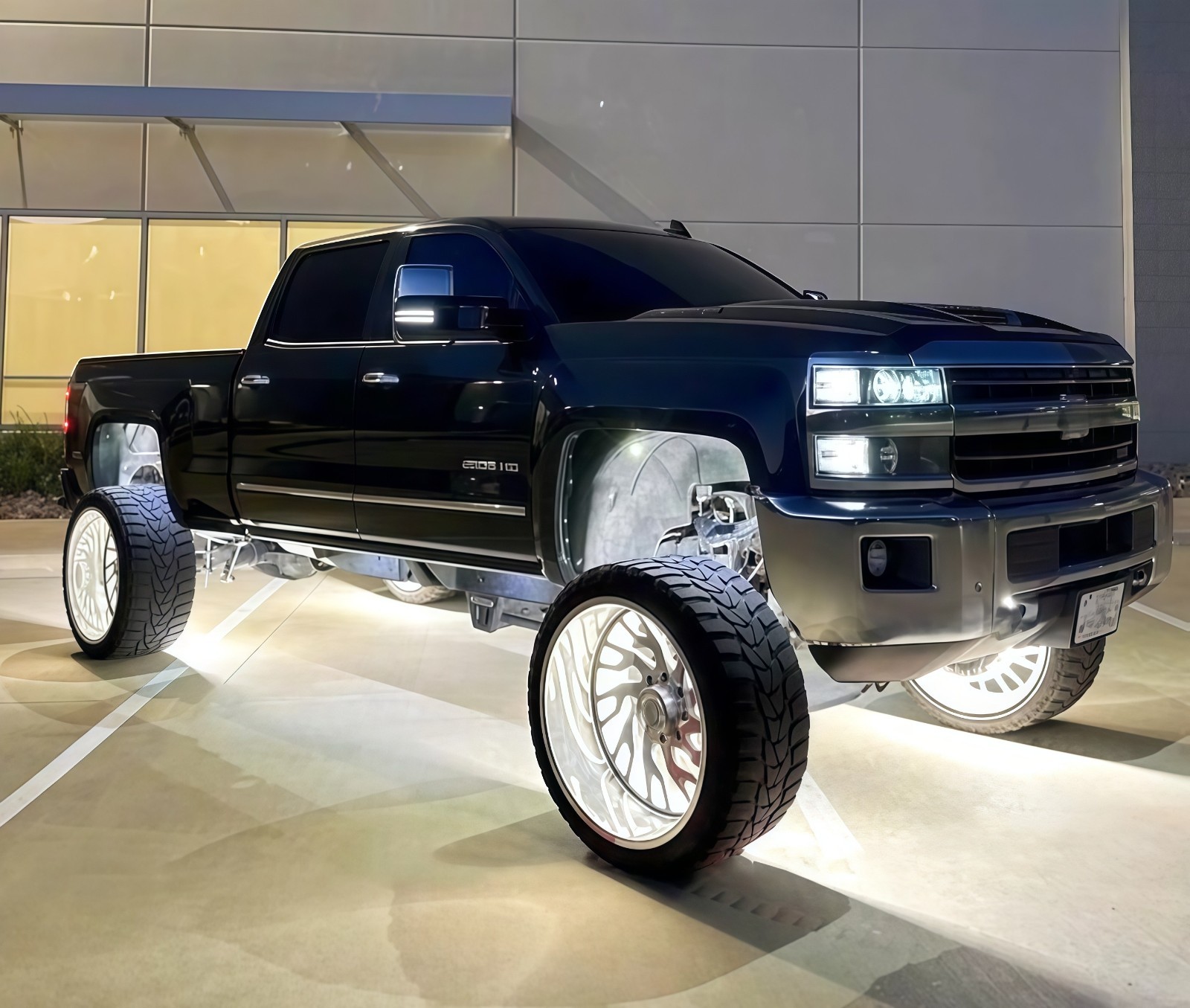 NEW Set 4x 17.5" PURE WHITE QUAD ROW Strobes Truck Car LED Wheel Rim Ring Lights