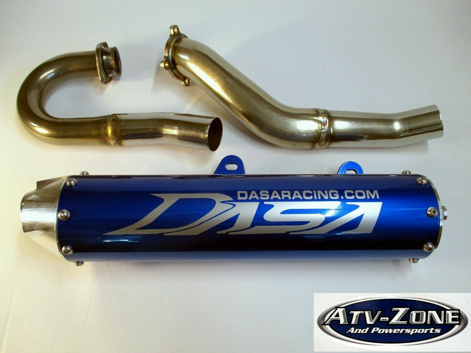 DASA Racing Complete Exhaust Yamaha YFZ 450R YFZ450R 2009-2023 YR-50018C Blue
