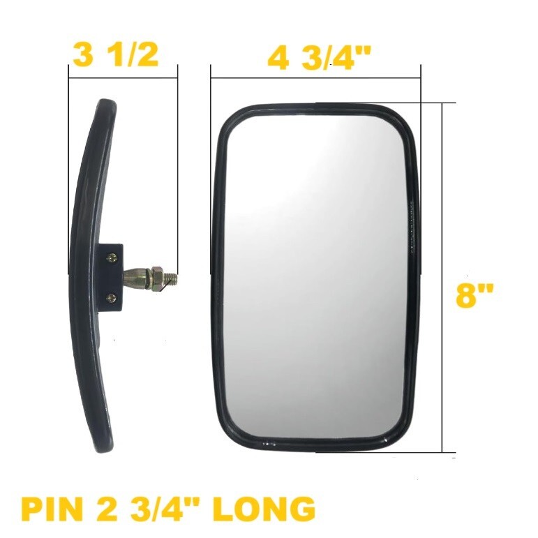 ANHUI HELI FORKLIFT MIRROR 2249000031 22A002001 8 X 4 3/4 " RH LH ER021