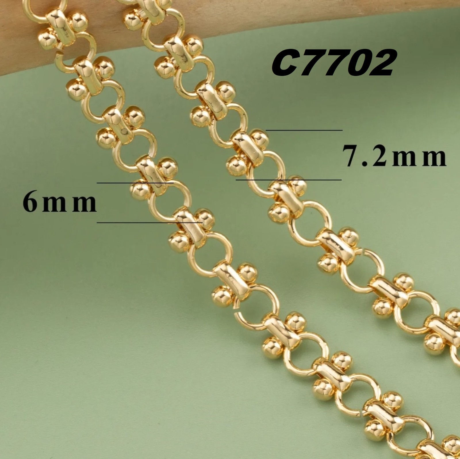 Paperclip Chains For Permanent Jewelry Gold Filled DIY: Figaro, Rolo, Cable