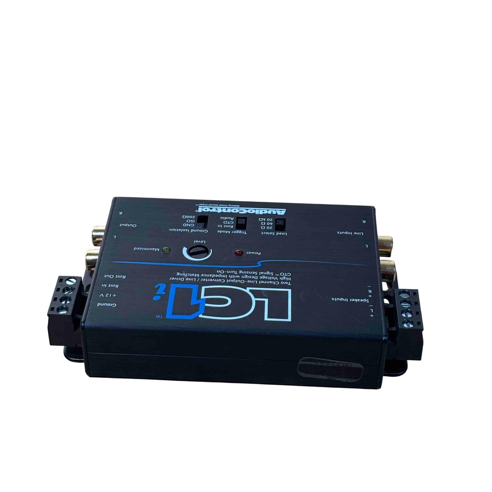 Audio Control LC1i Black 2-Channel Line-Output Converter/Line Driver