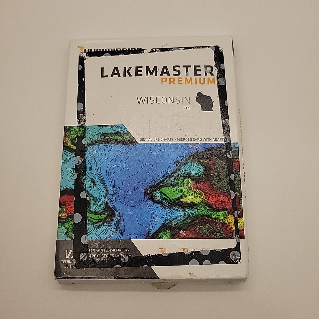 Humminbird LakeMaster Premium Wisconsin V1 One Boat Network VX Technology