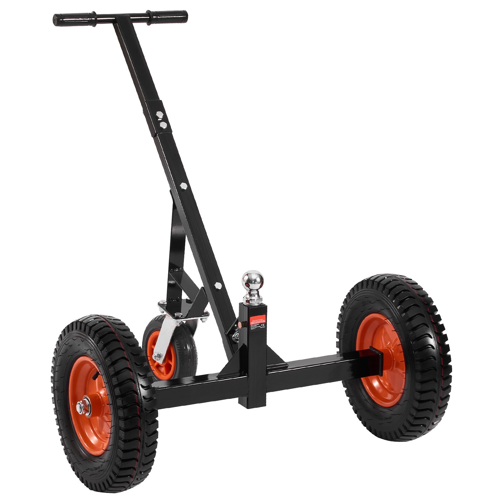 1200lbs Trailer Dolly with 2 in Ball & 15.2 in Tires Portable Tow Dolly