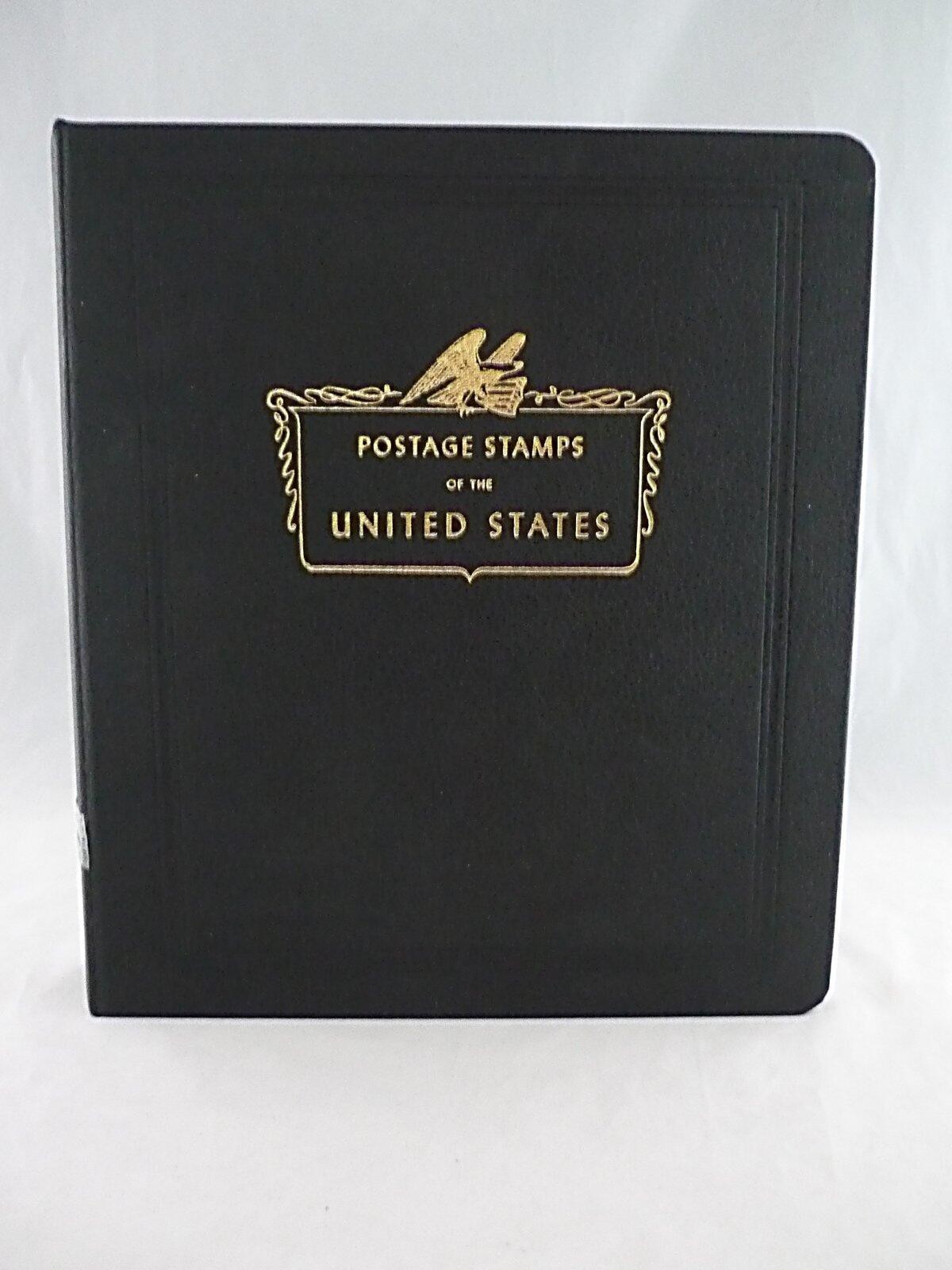 WHITE ACE COMMEMORATIVE STAMP ALBUM - 69 PLATE BLOCKS - 1932-1941 + DUST COVER