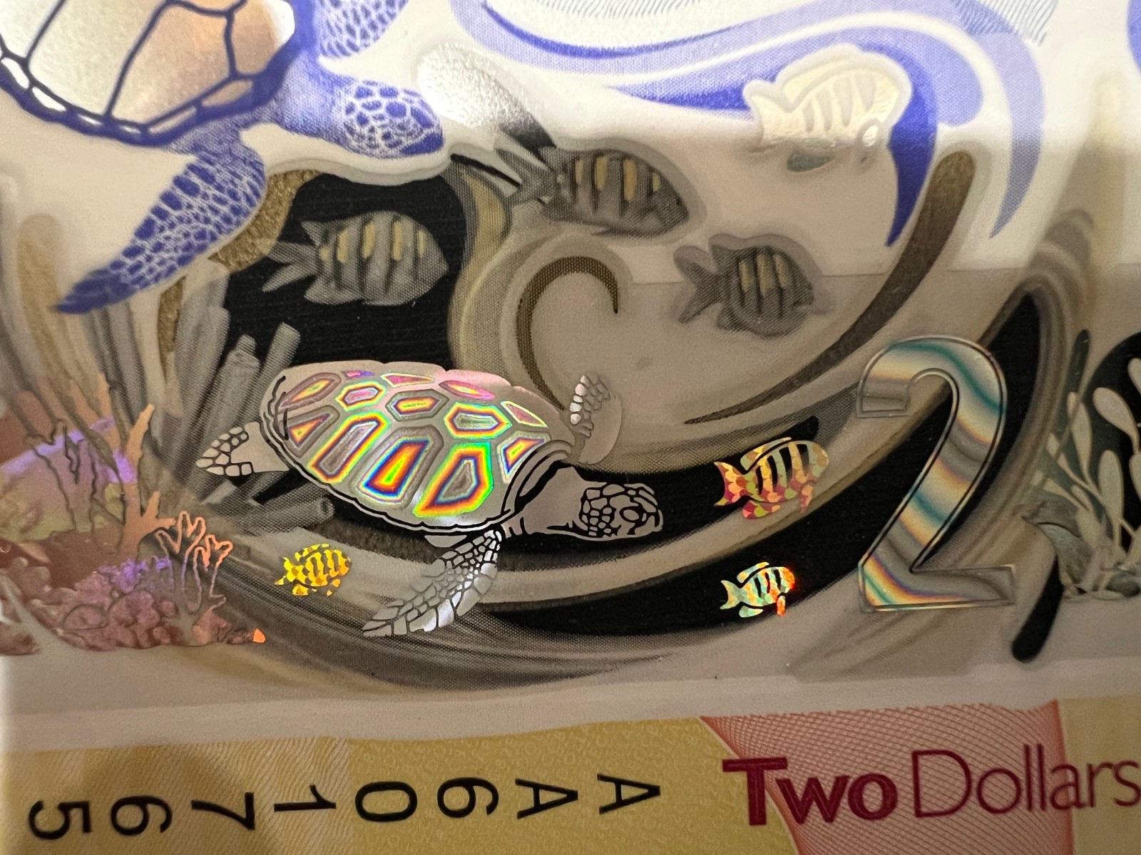 Eastern Caribbean $2 Banknote World Paper Money UNC Currency Bill Note Dollar