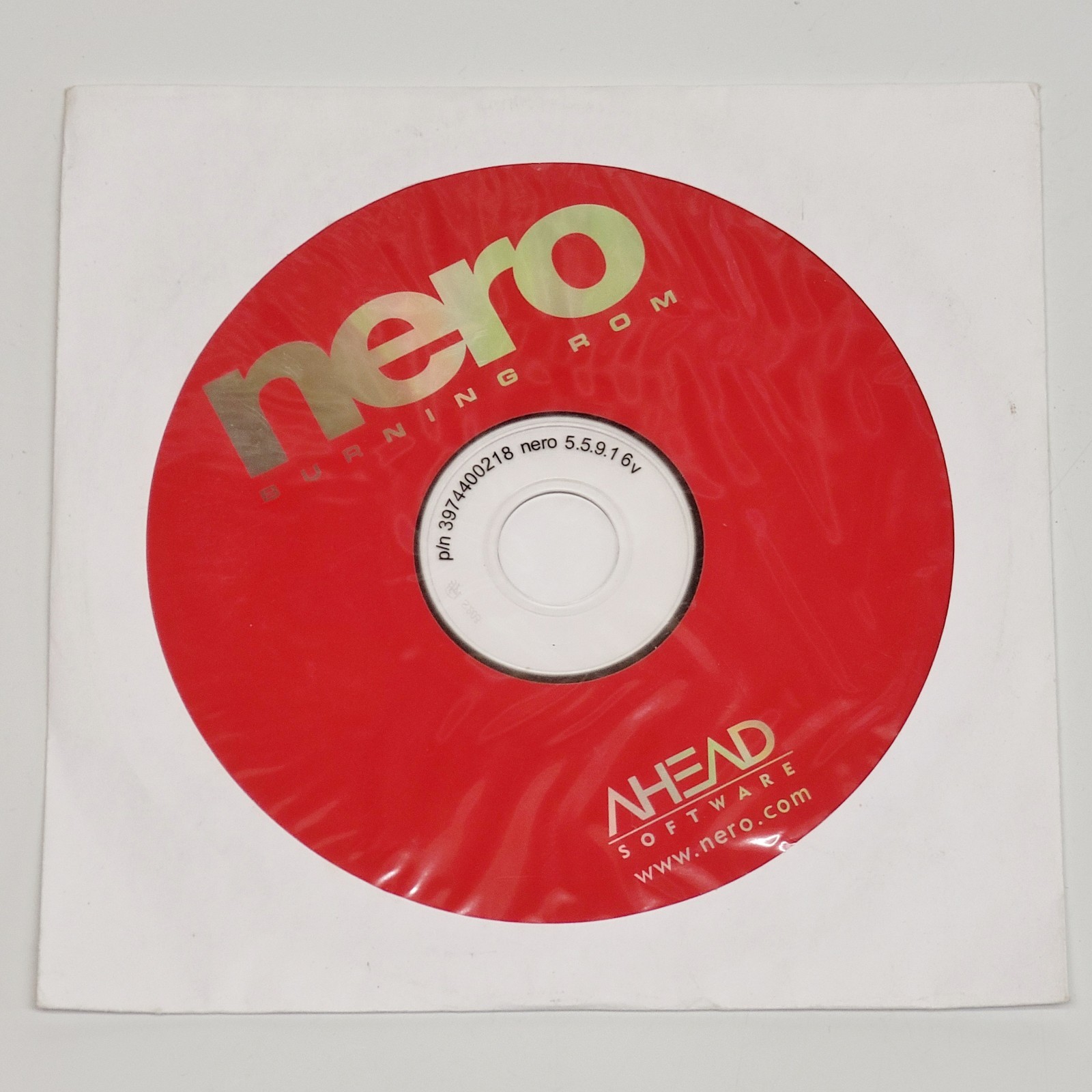 Nero 5 Burning ROM CD Burning Software - Version 5.5