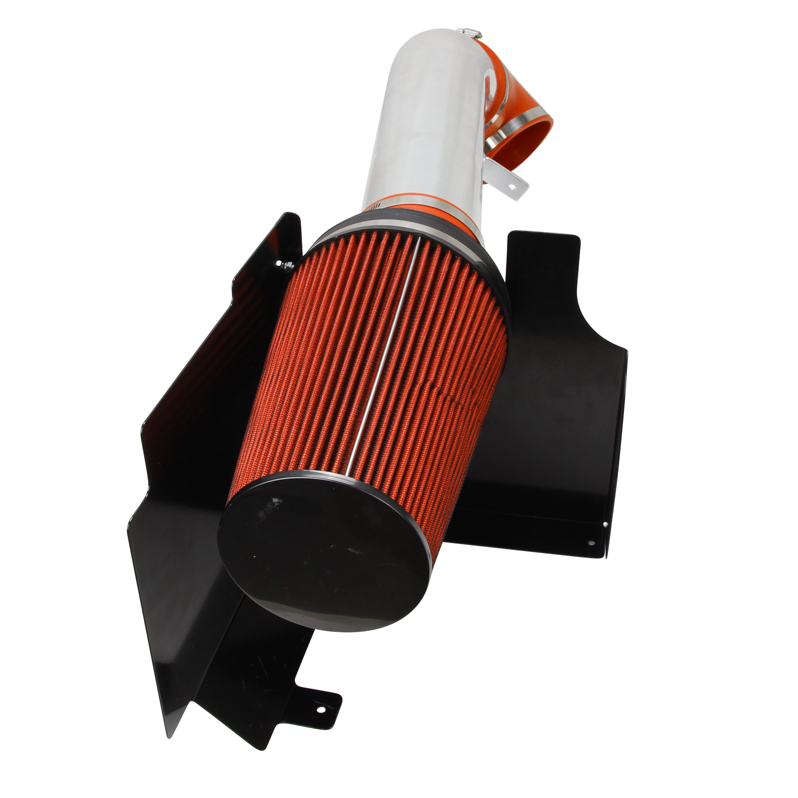 4" Cold Air Intake System+Heat Shield for 99-06 GMC/Chevy V8 4.8L/5.3L/6.0L RED