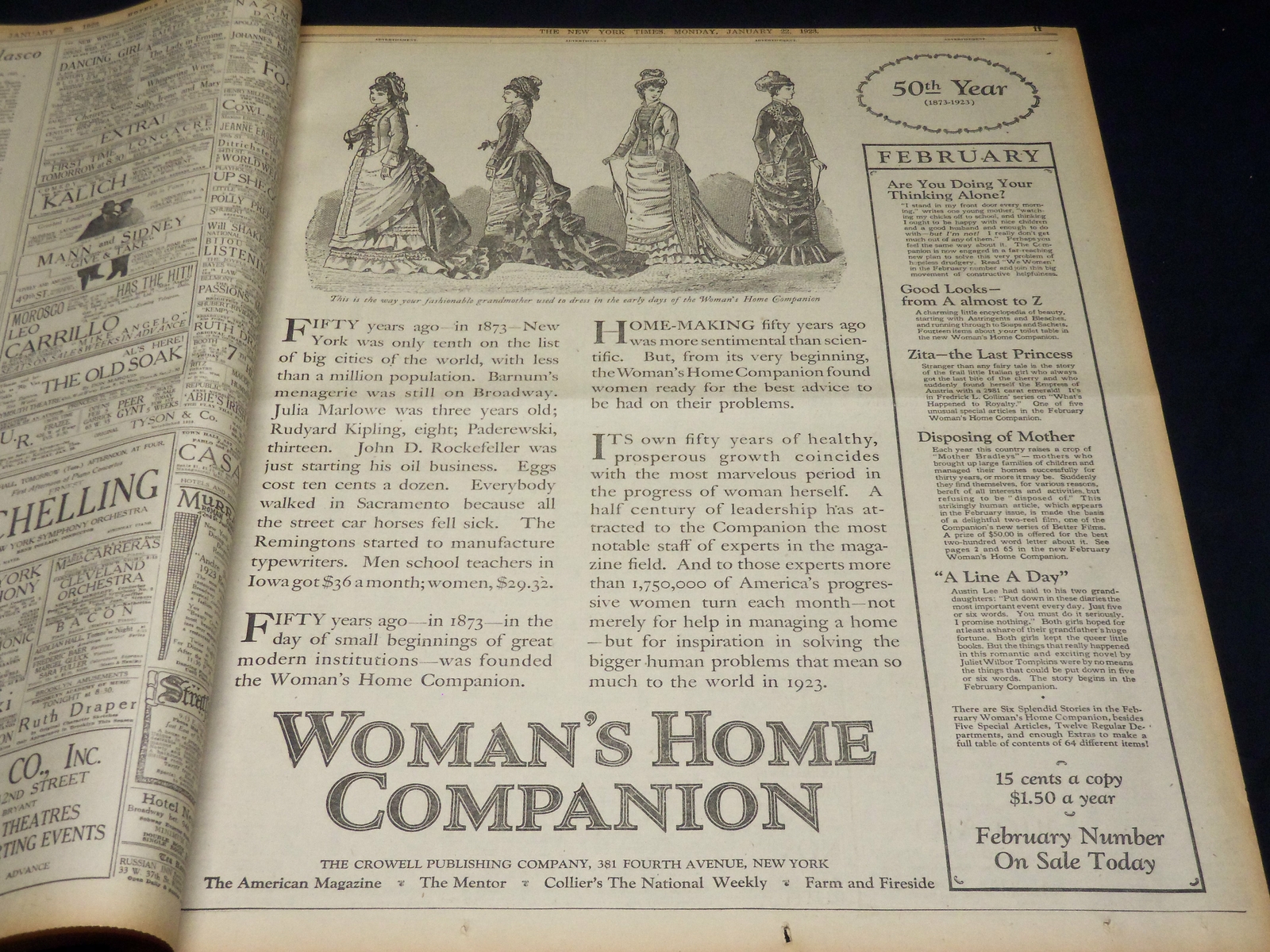 1923 JANUARY 22 NEW YORK TIMES - ALL RUHR MINERS WILL STRIKE TODAY - NT 7905