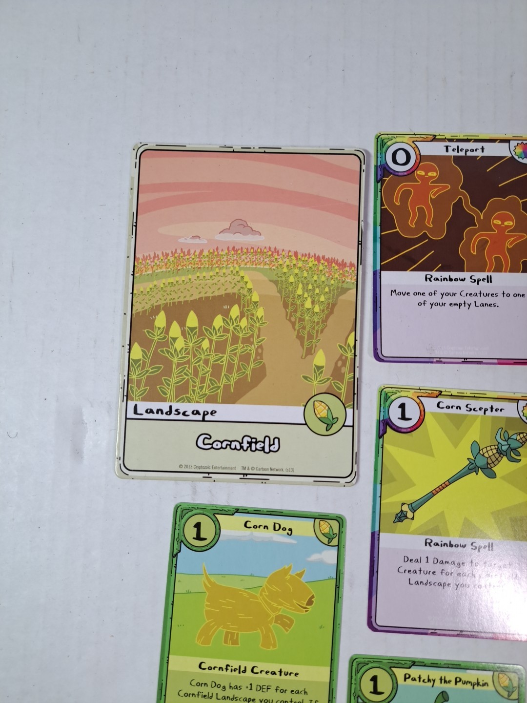 Wholesale Lot Of 23 Adventure Time Card Wars
