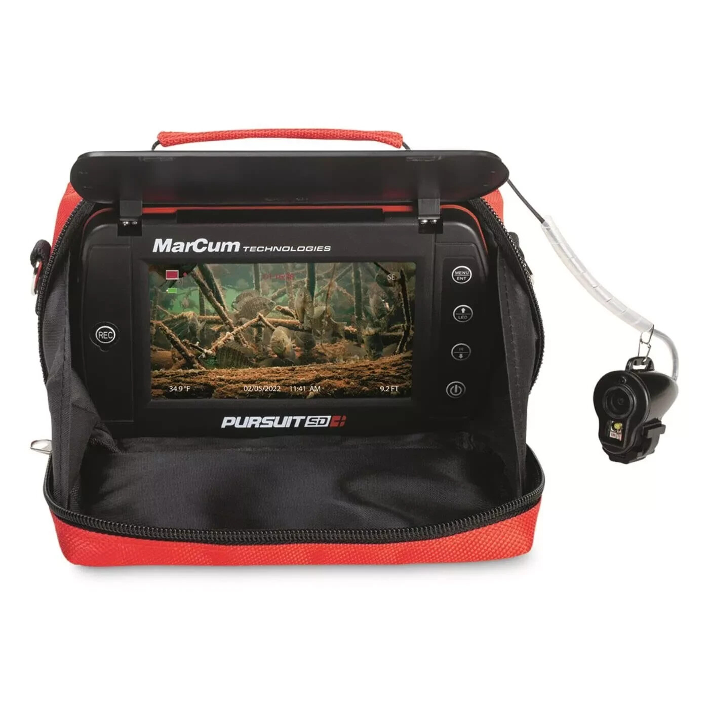 NEW MarCum Pursuit SD+ Underwater ICE Fishing Camera Viewing System 5"LCD