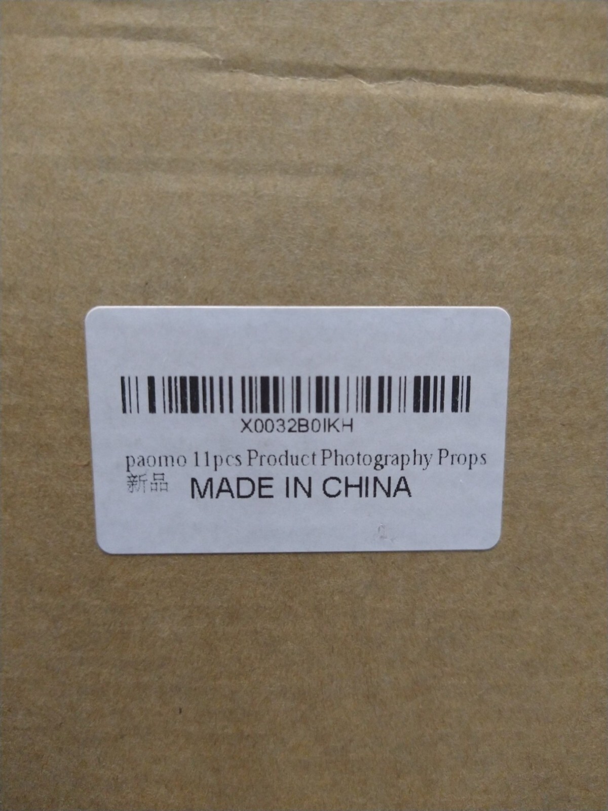 Brand New Photography Background Props Hard Foam 11 pc Set for Products - White