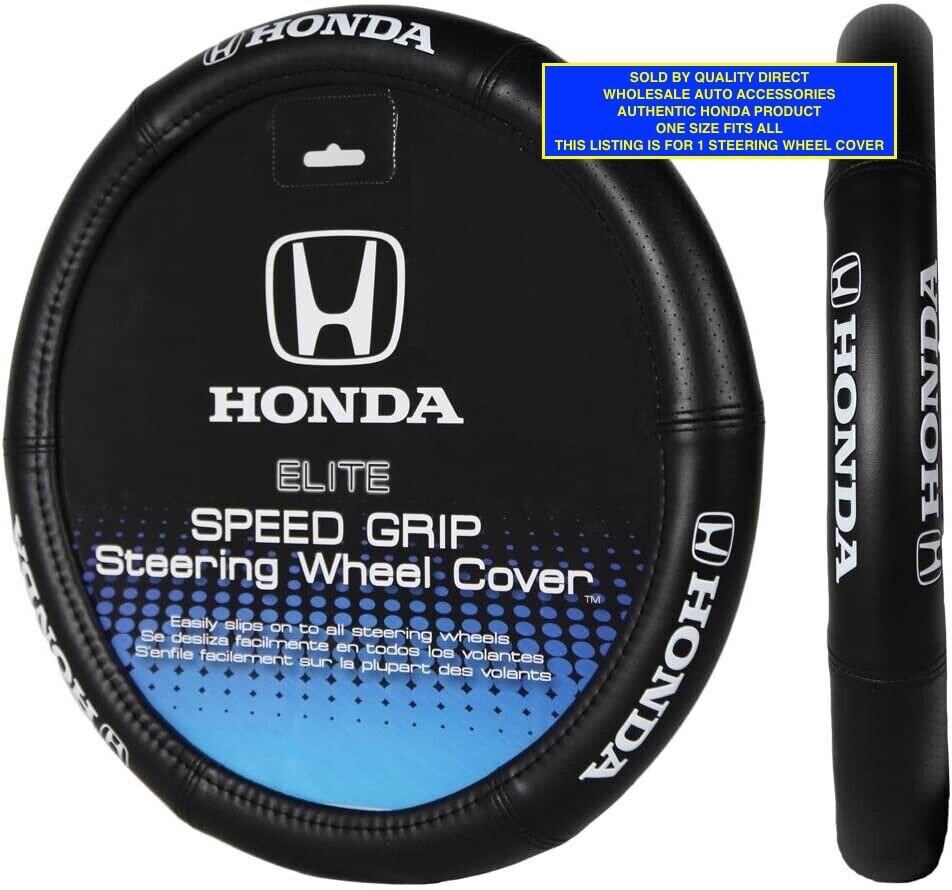 ORIGINAL HONDA Sport Grip Synthetic Leather Car/SUV/Truck Steering Wheel Cover
