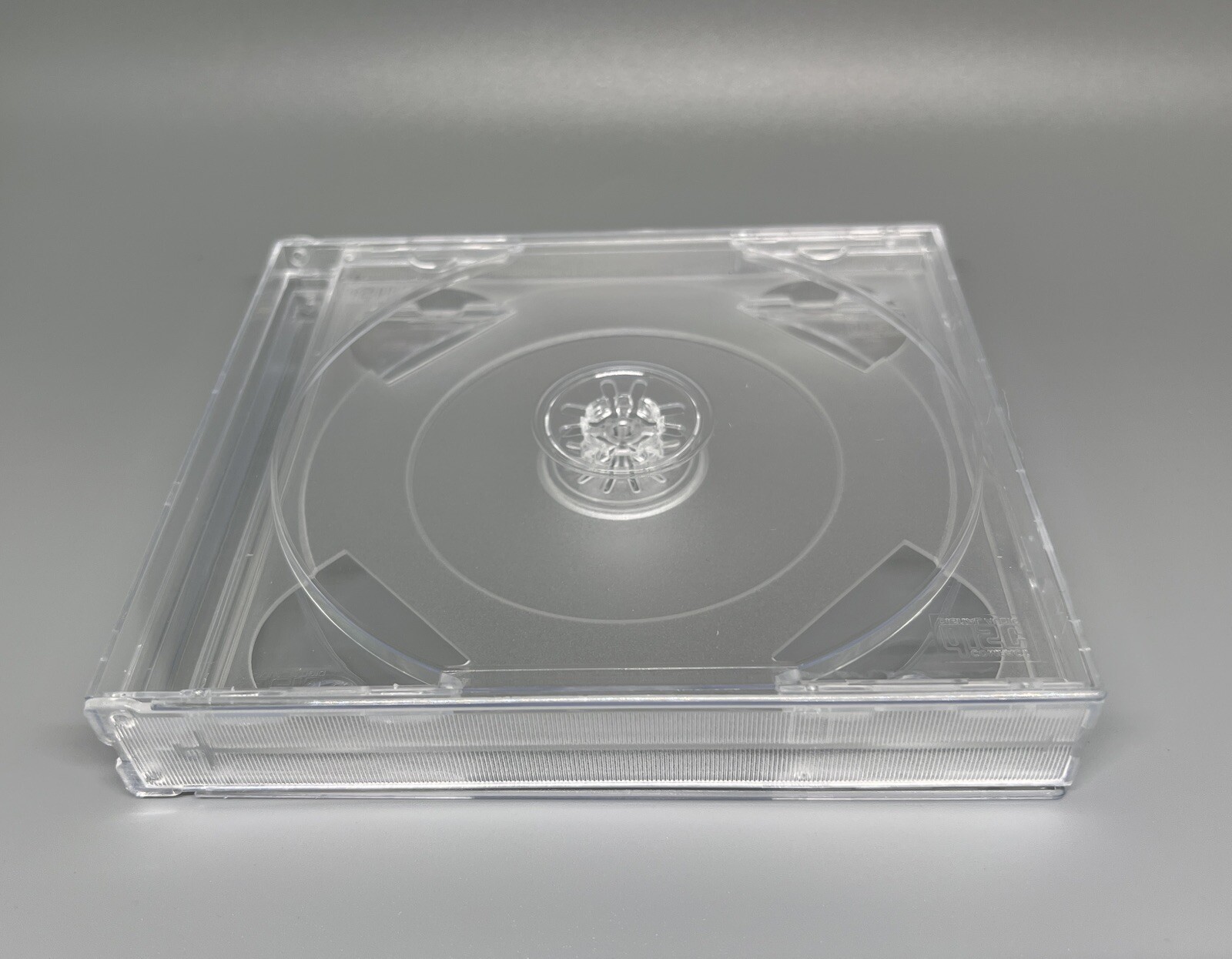 2 NEW 23MM TRIPLE CD (3 CD) JEWEL CASE WITH CLEAR TRAY,  GF3