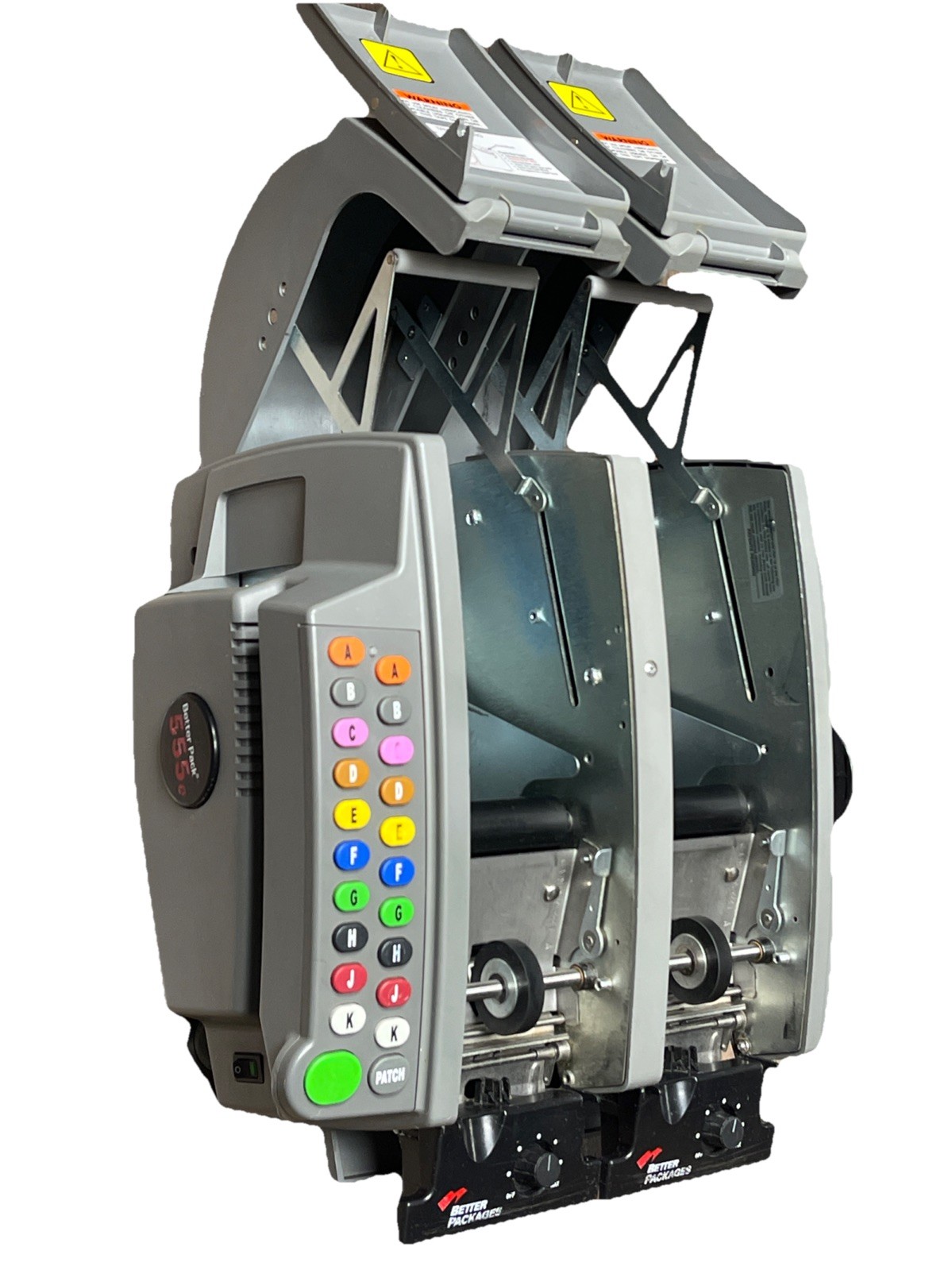 BETTER PACK BP555eSD WATER ACTIVATED DUAL GUM TAPE DISPENSER ELECTRIC POWERED(PL