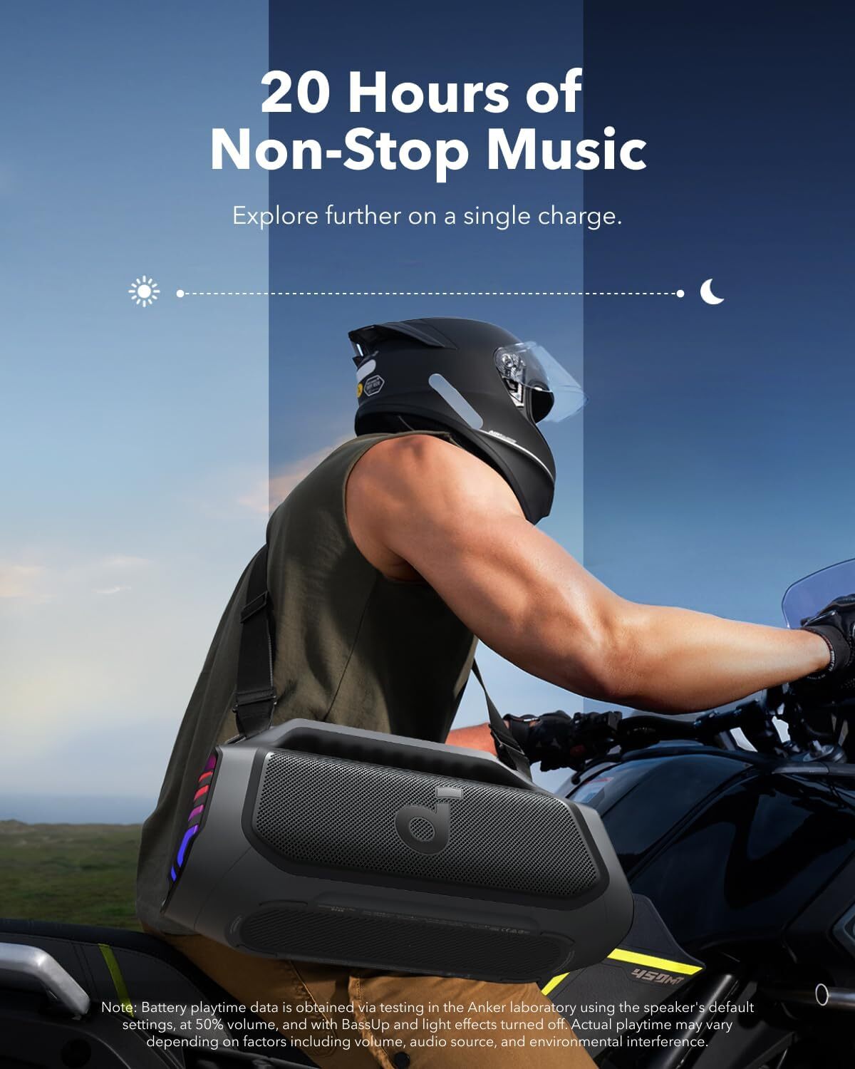 Soundcore Boom 2 Plus Outdoor Speaker BassUp 2.0 USB-C Power Bank 140W|Refurbish