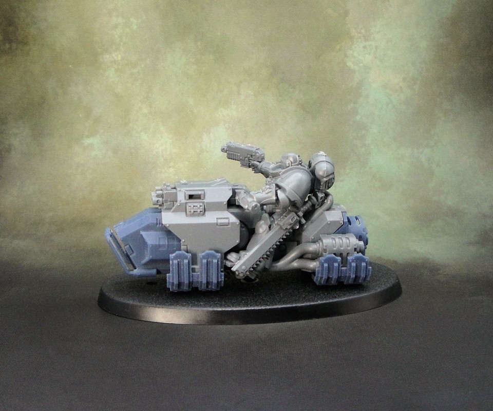 Grav jet bike conversion kit - compatible w 40k Outrider Primaris