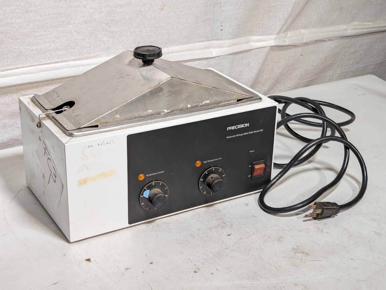 Precision 180 Molecular Biology Water Bath 1PH 225W 120V 1.9A #66630 TESTED