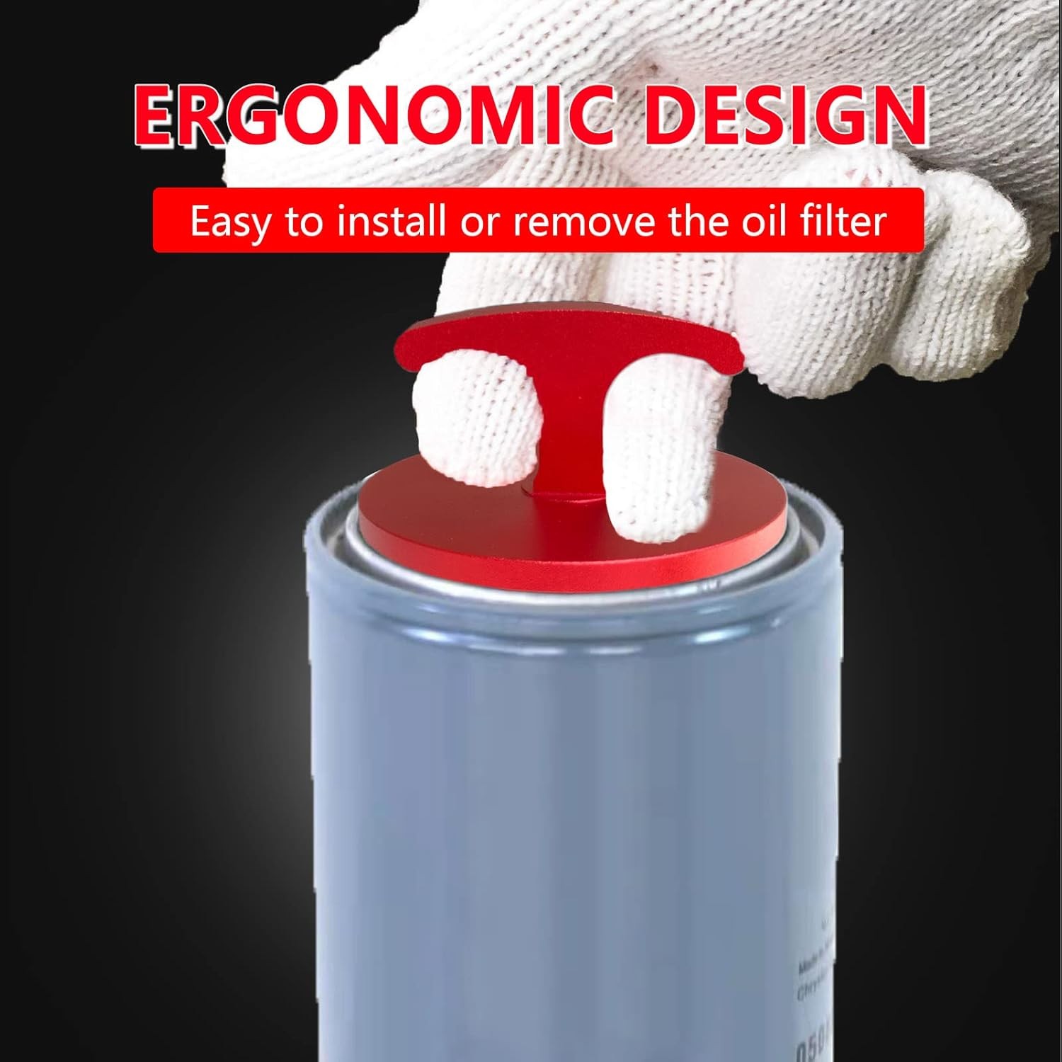 Oil Filter Plug Tool, Aluminum Alloy Oil Filter Cap Off Tool for Dodge Ram 2500,