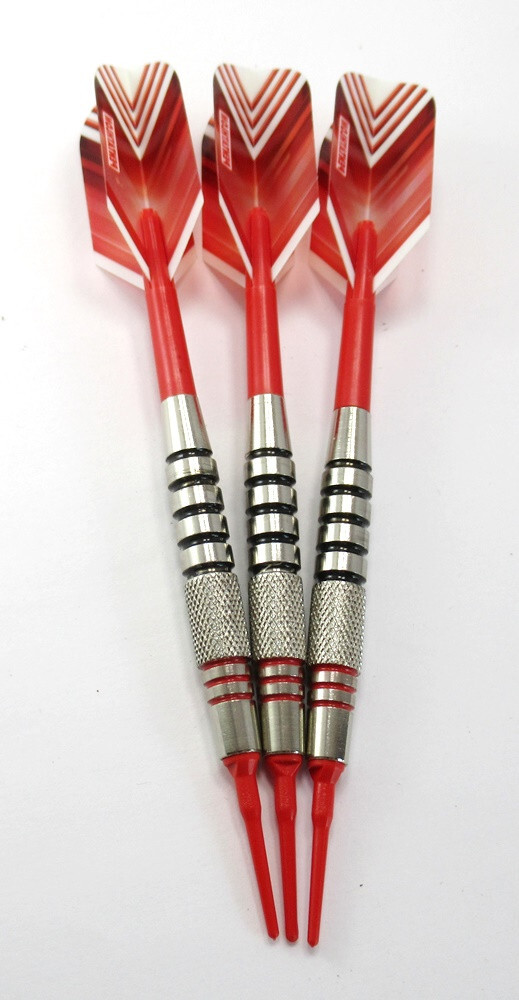 Predator Red 80% Tungsten Darts - 16 Grams + Bonus GT Darts - with tracking