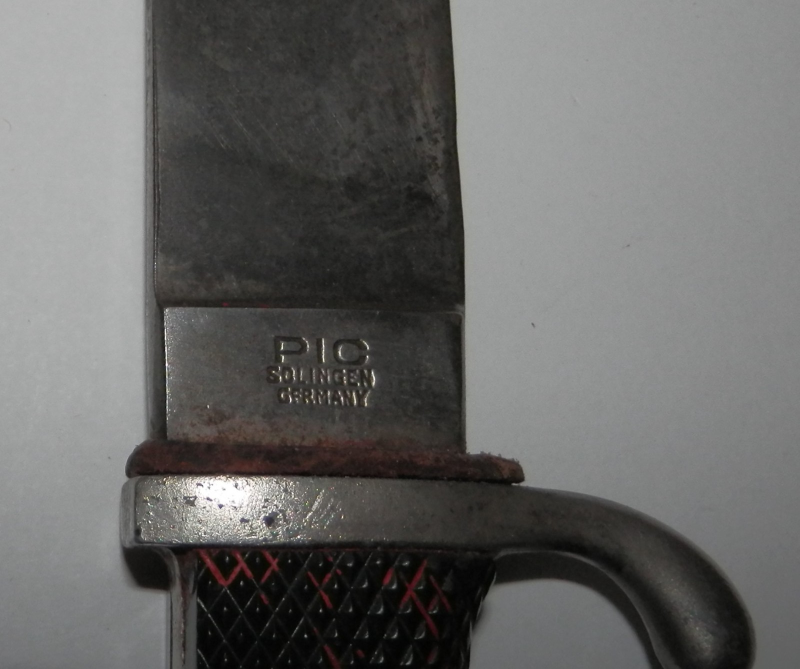 Post WWII 1950s German Boy Scout Knife with Leather Sheath - Solinger, German