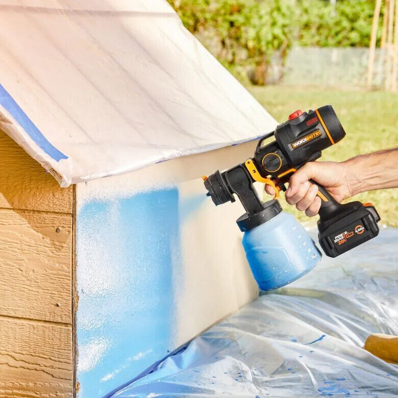 WX020L.9 WORX Nitro 20V Cordless Paint Sprayer with Brushless Motor - Tool Only