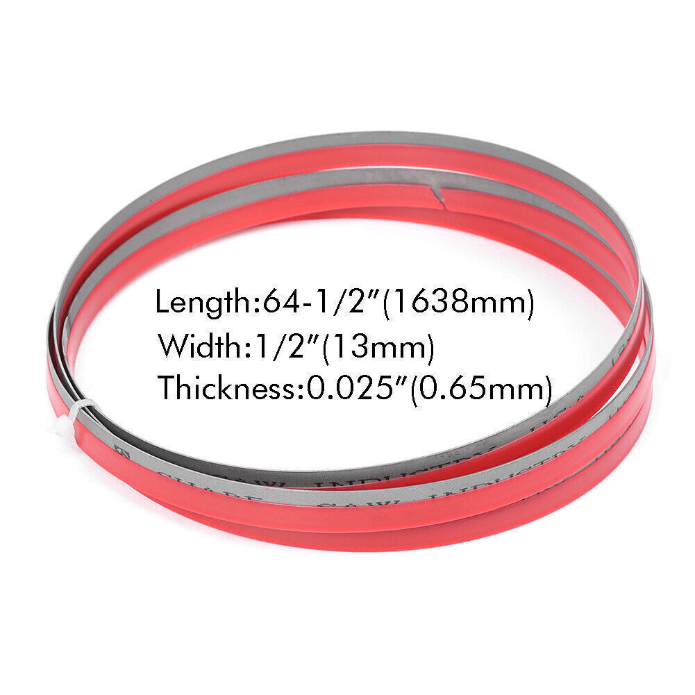 Fit Cutting Metal 93.5" 93-1/2" x 1/2" x 14tpi M42 Bi-metal Band Saw Blades