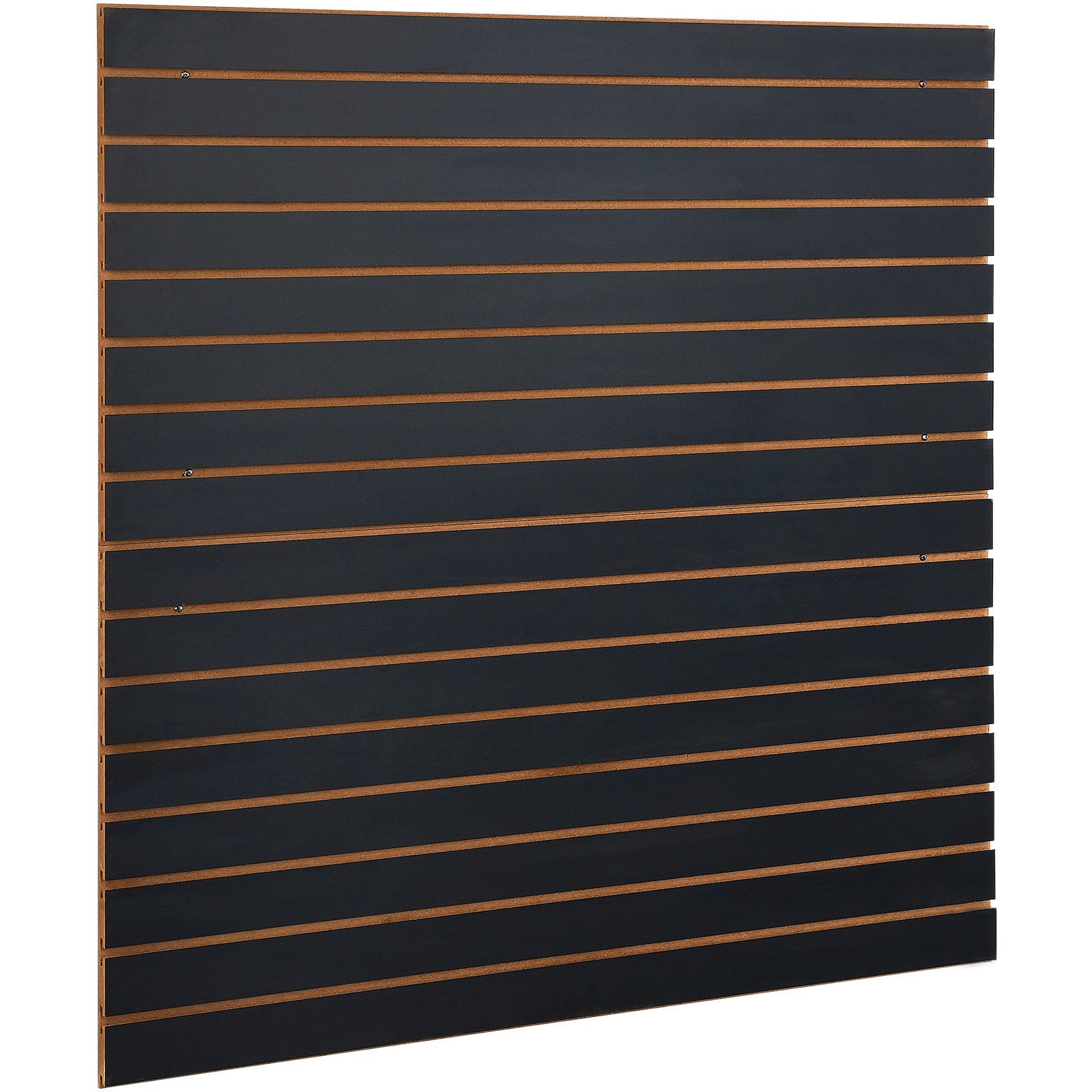 Uimoso Slatwall Panels Garage Storage Panel Organizer 2' H x 4' W Black Set of 2