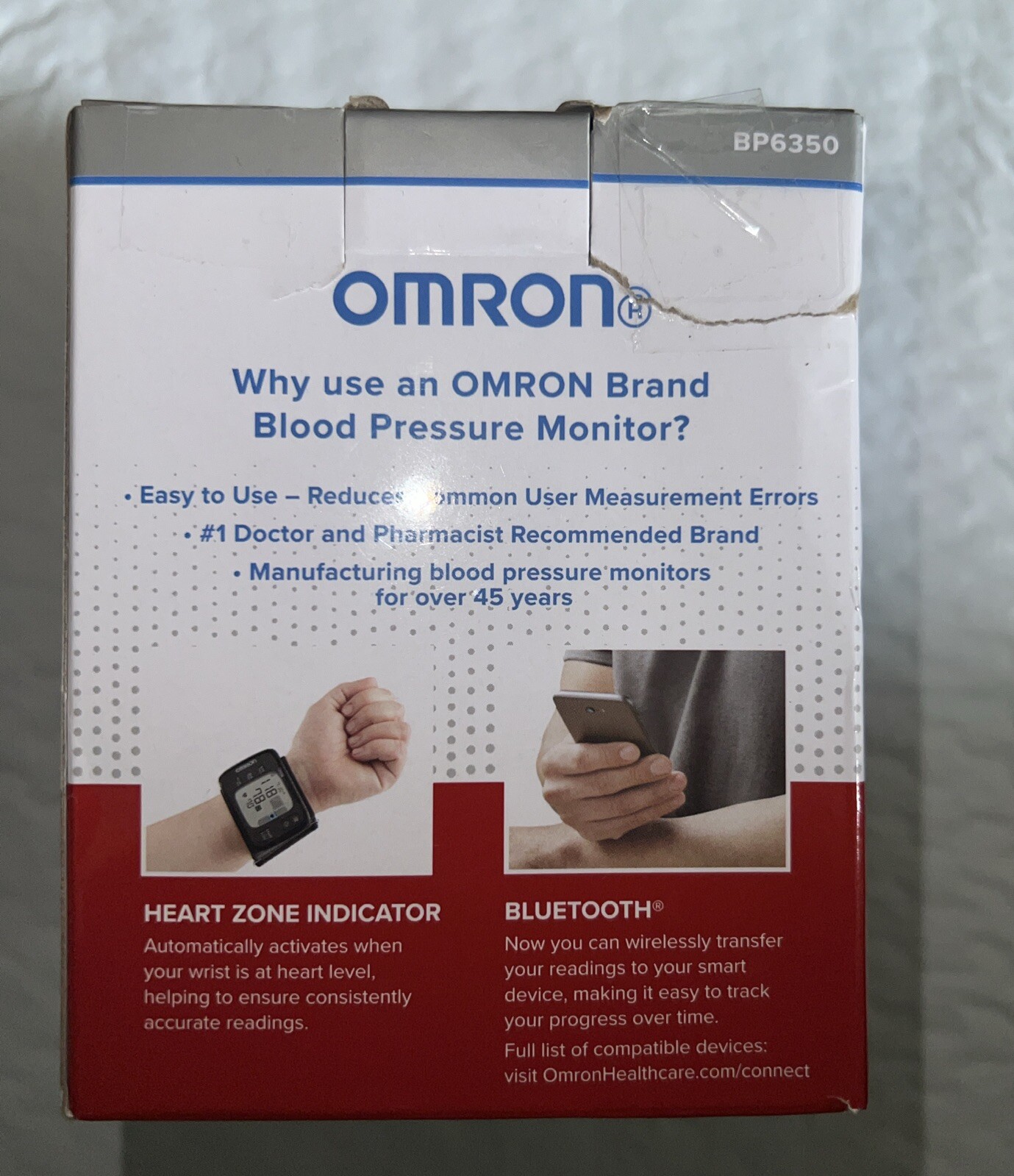 Omron 7 Series BP6350 Wrist Blood Pressure Monitor