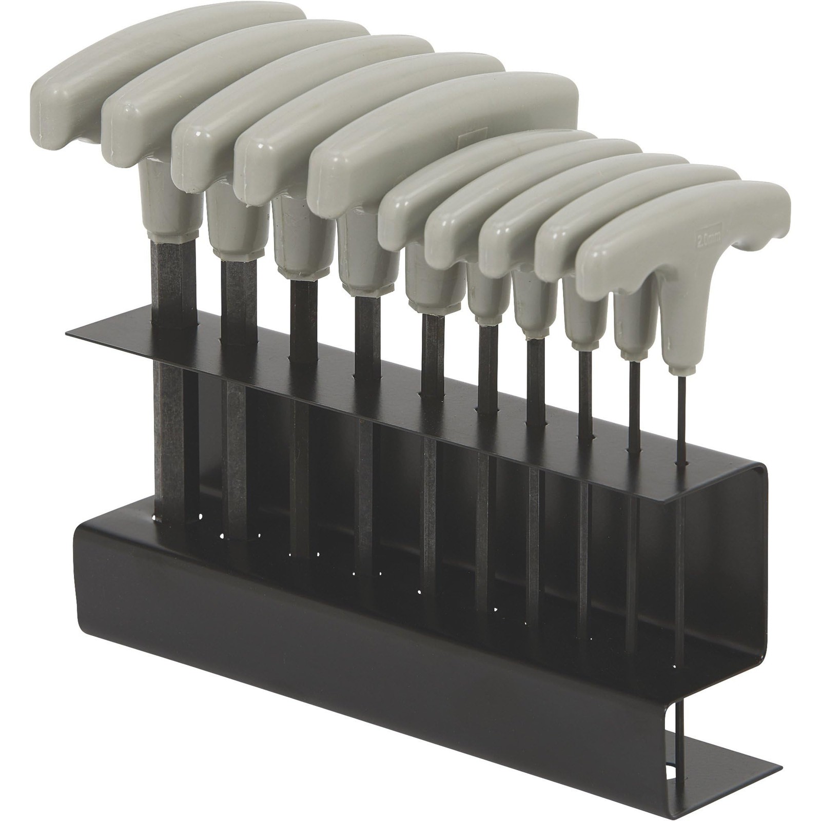 Ironton 10-Pc. Metric T-Handle Hex Key Set