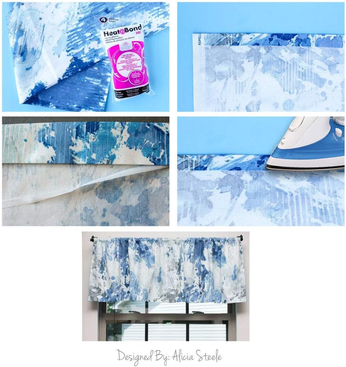 Hem Iron-On Adhesive, Regular Weight, White