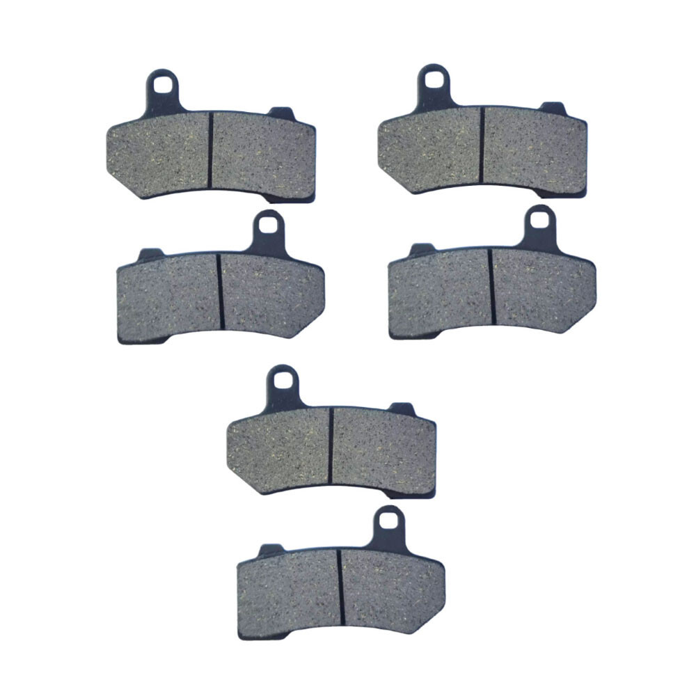 Front Rear Brake Pads for Harley Electra Glide Road King Road Street Glide 08 up