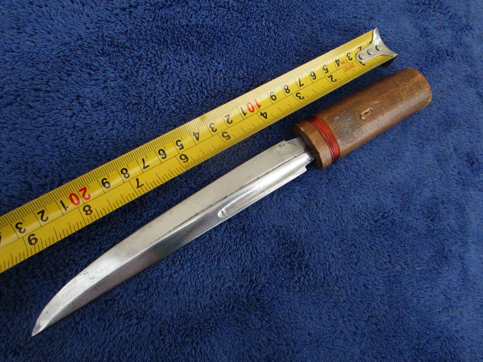 ORIGINAL VINTAGE WW2 JAPAN TANTO KNIFE KAMIKAZE PILOT`S STYLE DAGGER AND SHEATH