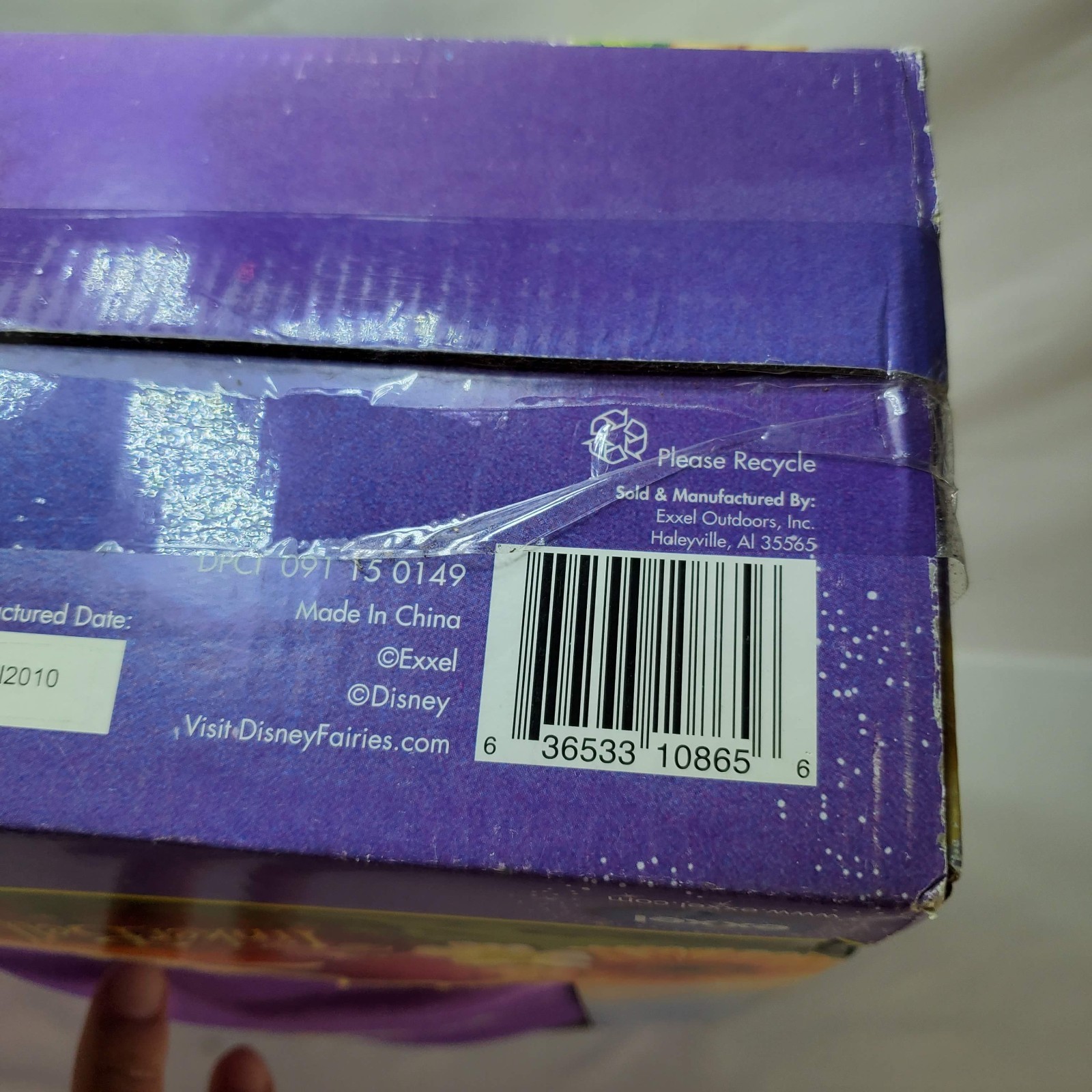 Disney Princess Tinkerbell Camp Kit Backpack Tent Flashlight Sleeping Bag Kids