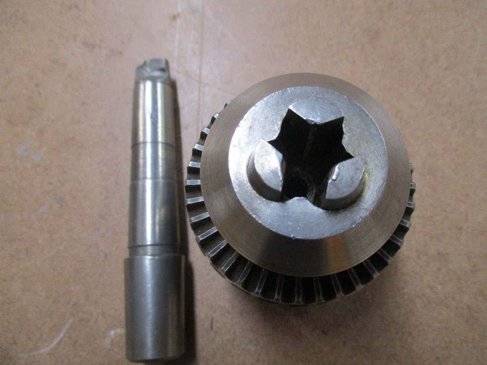 Jacobs 14N 0-1/2" Ball Bearing Super Chuck J3 Mount w/ MT2 Arbor