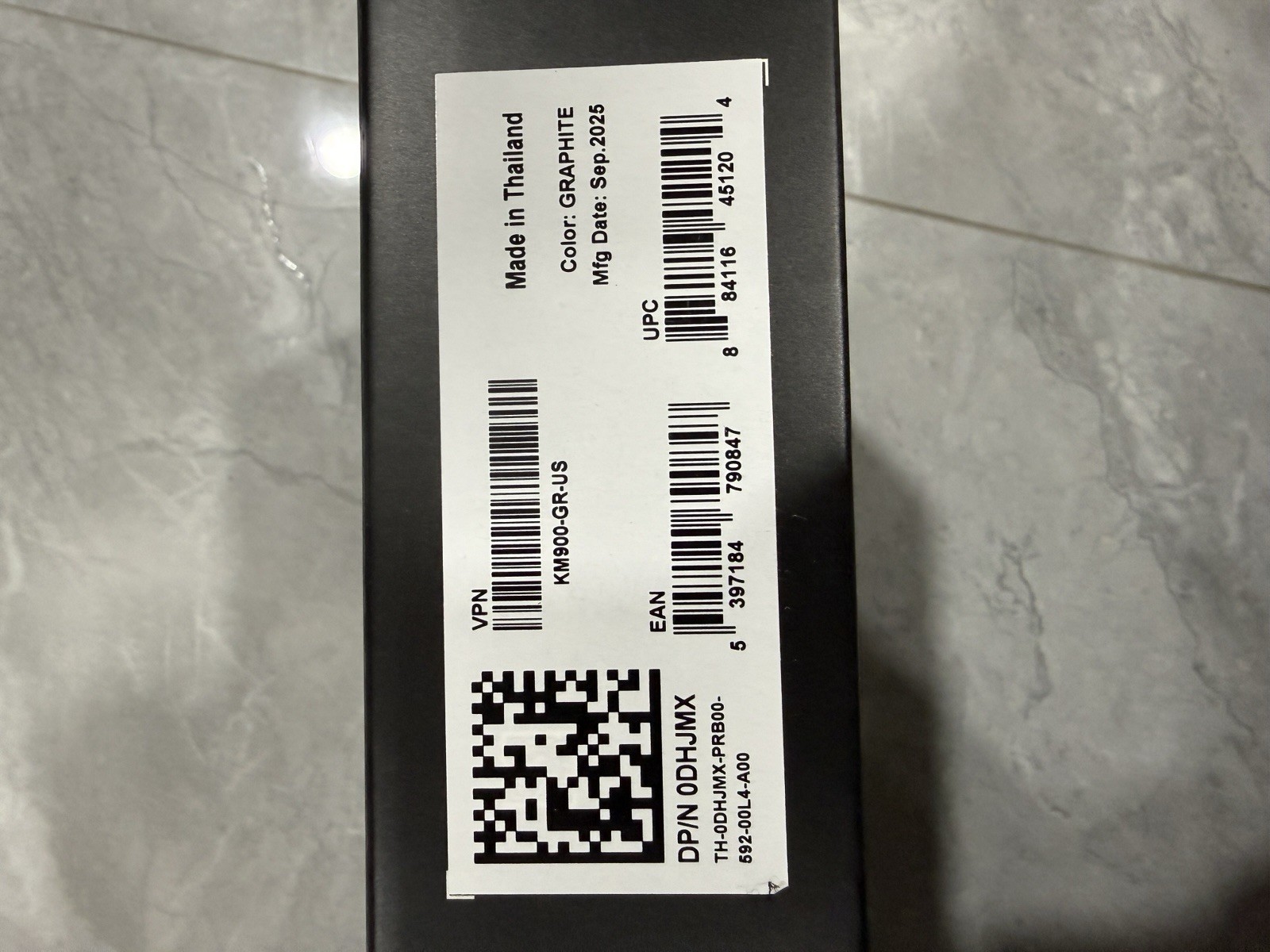 NEW SEALED KM900-GR-US Dell Premier Wireless Keyboard and Mouse Combo 09/2025