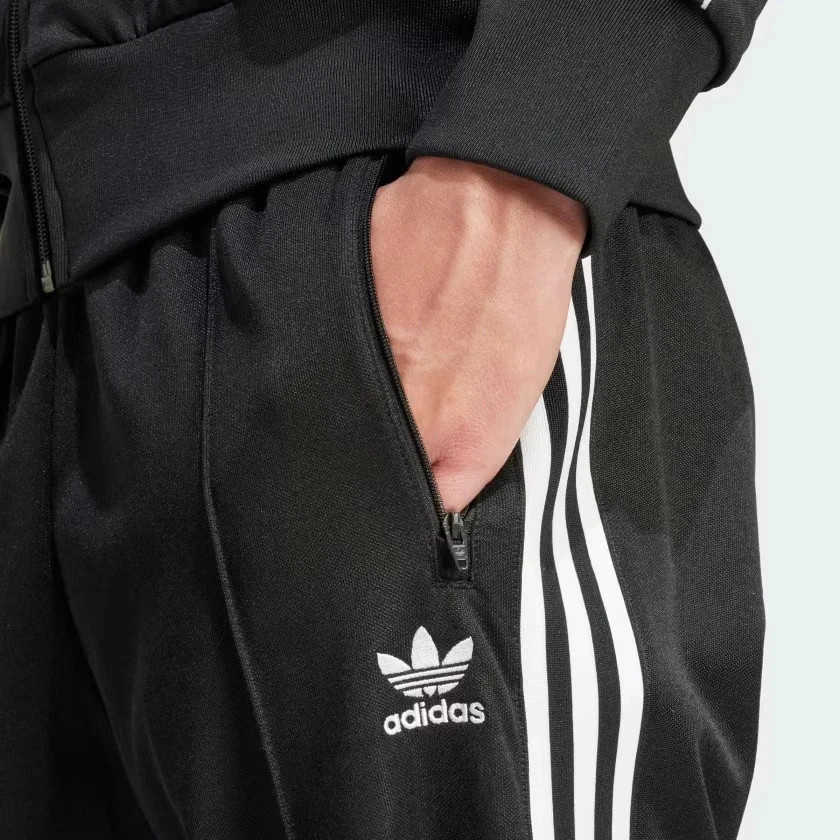 adidas Originals Beckenbauer Classic Track Pants Black II5764 Men's All Sizes