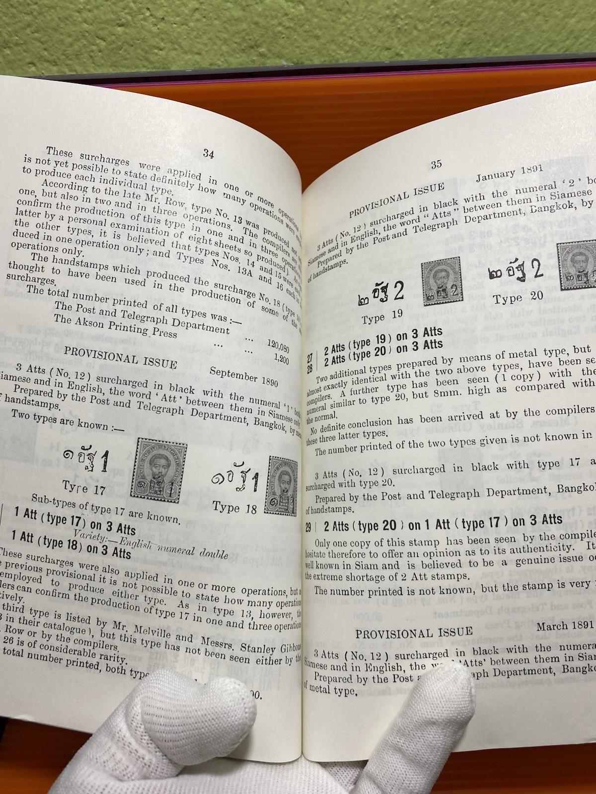 Descriptive Catalogue Of Postage Stamp And Letter Cards Of Siam 1883-1919 Free S