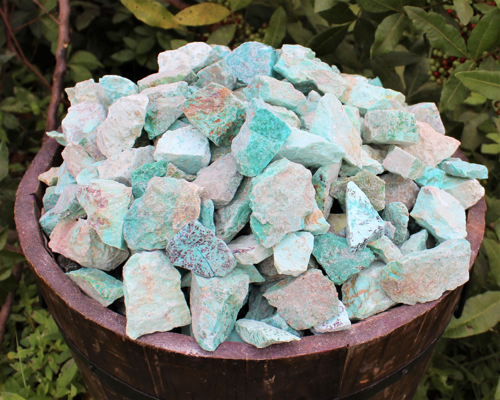 LARGE Turquoise Rough Natural Stones (2-4"): Choose Oz or lb Wholesale Bulk Lots