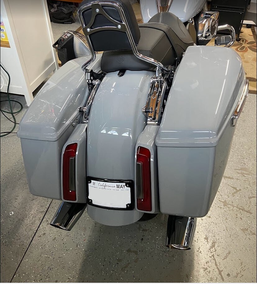 2024 2025 Touring 2023 CVO Road Glide Street Glide rear license plate bracket V1